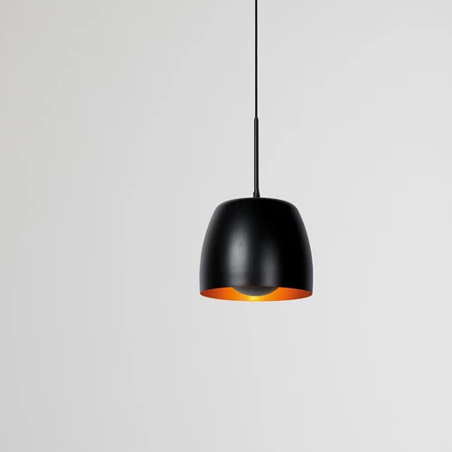 Lucide NOLAN - Hanglamp - Ø 24 cm - 1xE27 - Zwart - sfeer 1